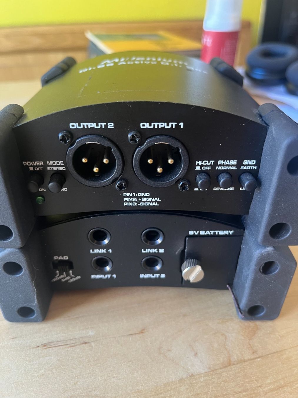 Strumenti musicali: 2x Millenium DI-66 Active D.I. Box – Stereo DI-Box – Usato da wald zh venduto da soniq 2