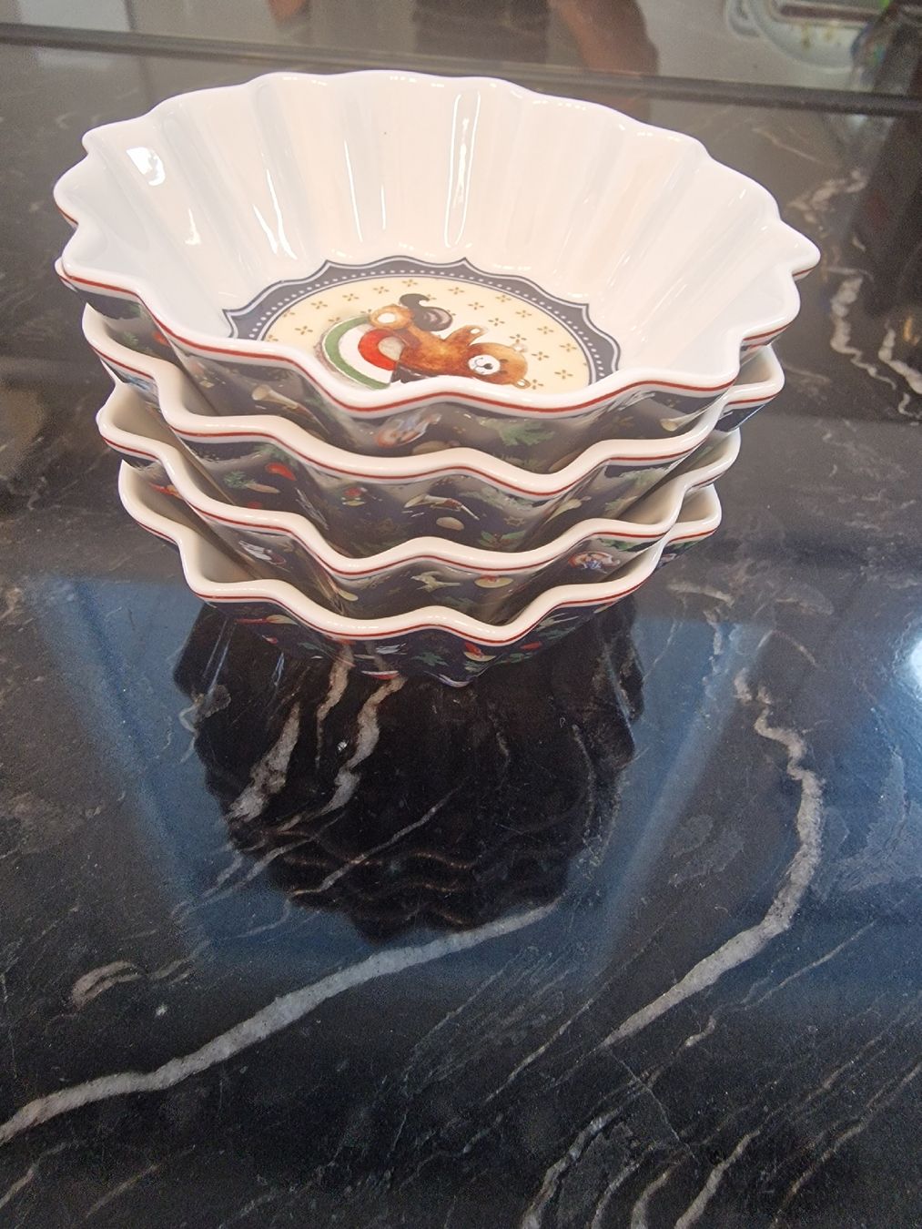 Villeroy & Boch Teglie da forno: Villeroy Boch 4 Backform Spring Fantasy – Nuovo (secondo la descrizione) da Oberglatt ZH venduto da Alischa1 4
