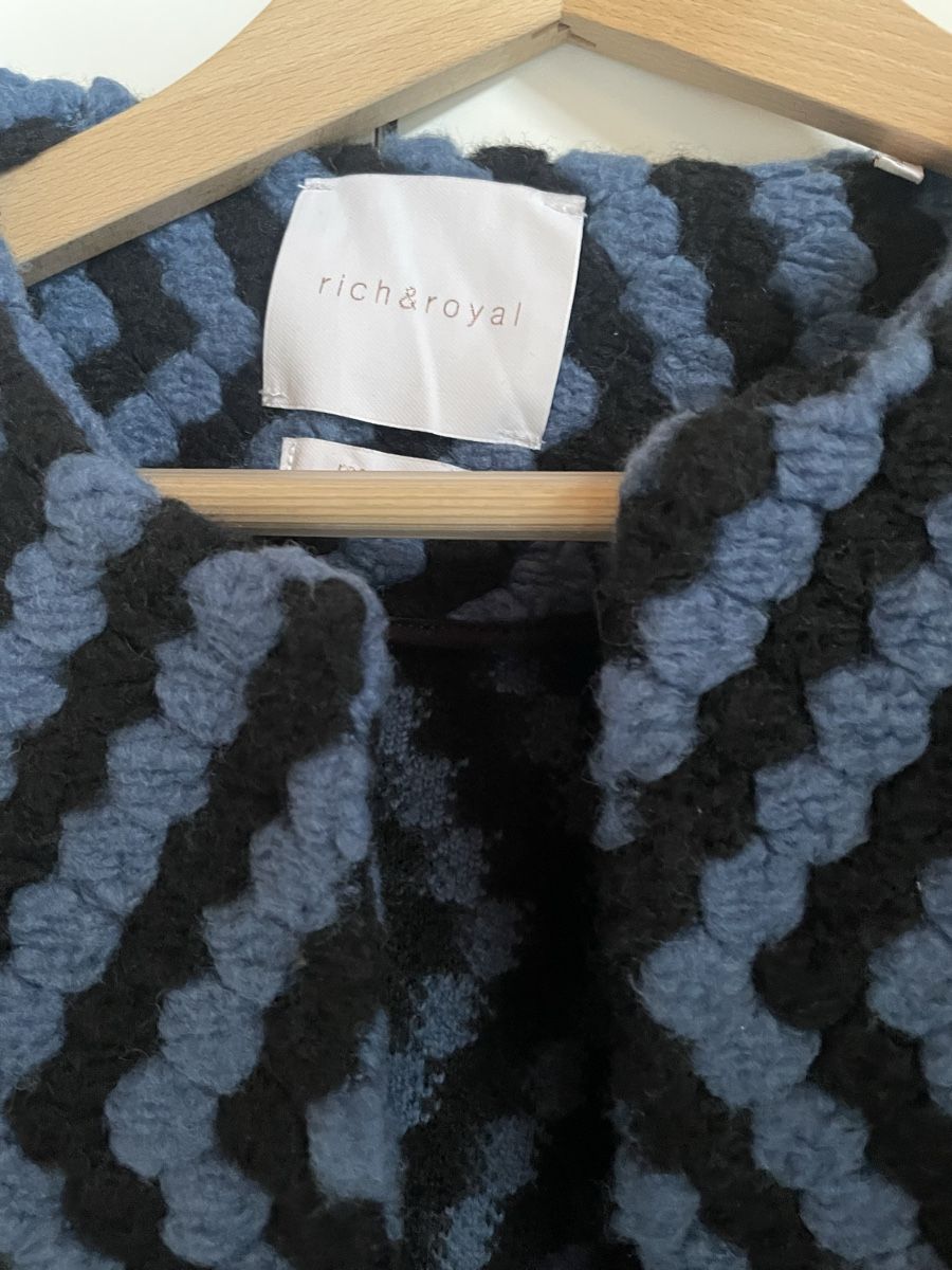 Rich & Royal Giacche: Rich & Royal Jacke blau Schwarz L  – Usato da Walenstadt venduto da Dirtykohlruebe 3