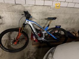 E-Mountainbike Cube Stereo Hybrid 140 HPC 2021 blau