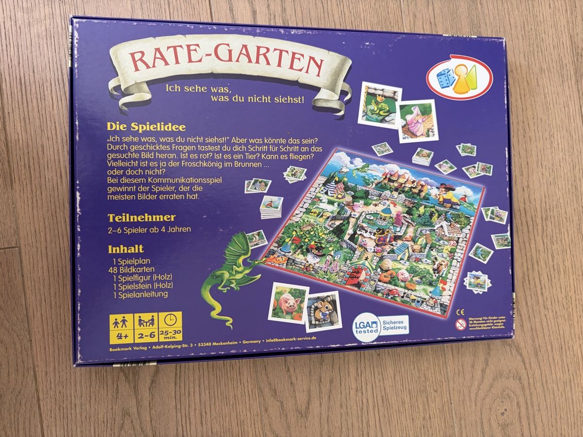 Giochi: Rategarten Kinderspiel – Usato da Versoix venduto da chr_2rpz 1