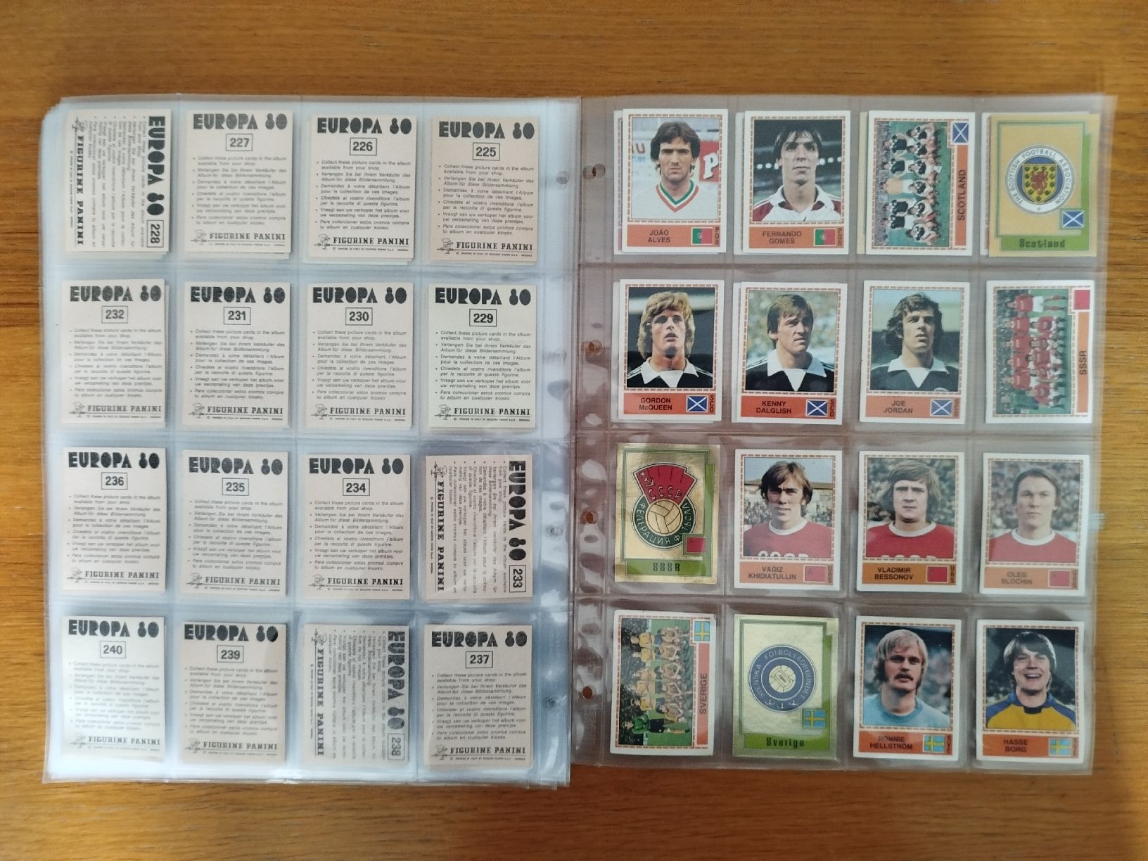 Panini Sammelbilder & Trading cards: Panini EM80 kompl.loses Sticker Set -1 – Gebraucht aus Wettingen von mirna04 9
