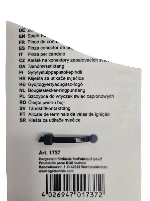 Accessori per altri veicoli: BGS Zündkerzen-Steckerzange – Nuovo (secondo la descrizione) da Wangen b. Olten venduto da Restwert_Wangen 3