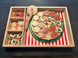 Melissa & Doug Pizza-Set aus Holz – Komplett