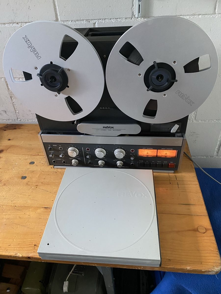 Revox Apparecchi a nastro: Revox B77 mit 2 Adapter und 2 Aluspulen – Usato da Luzern venduto da Harikan