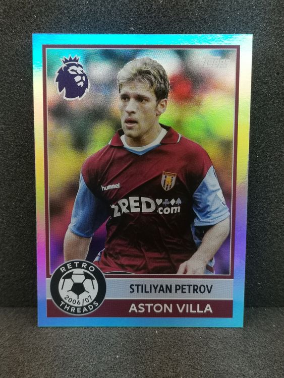 Topps Premier league 2025 /26 Stiliyan Petrov Retro Threads (Gebraucht ...
