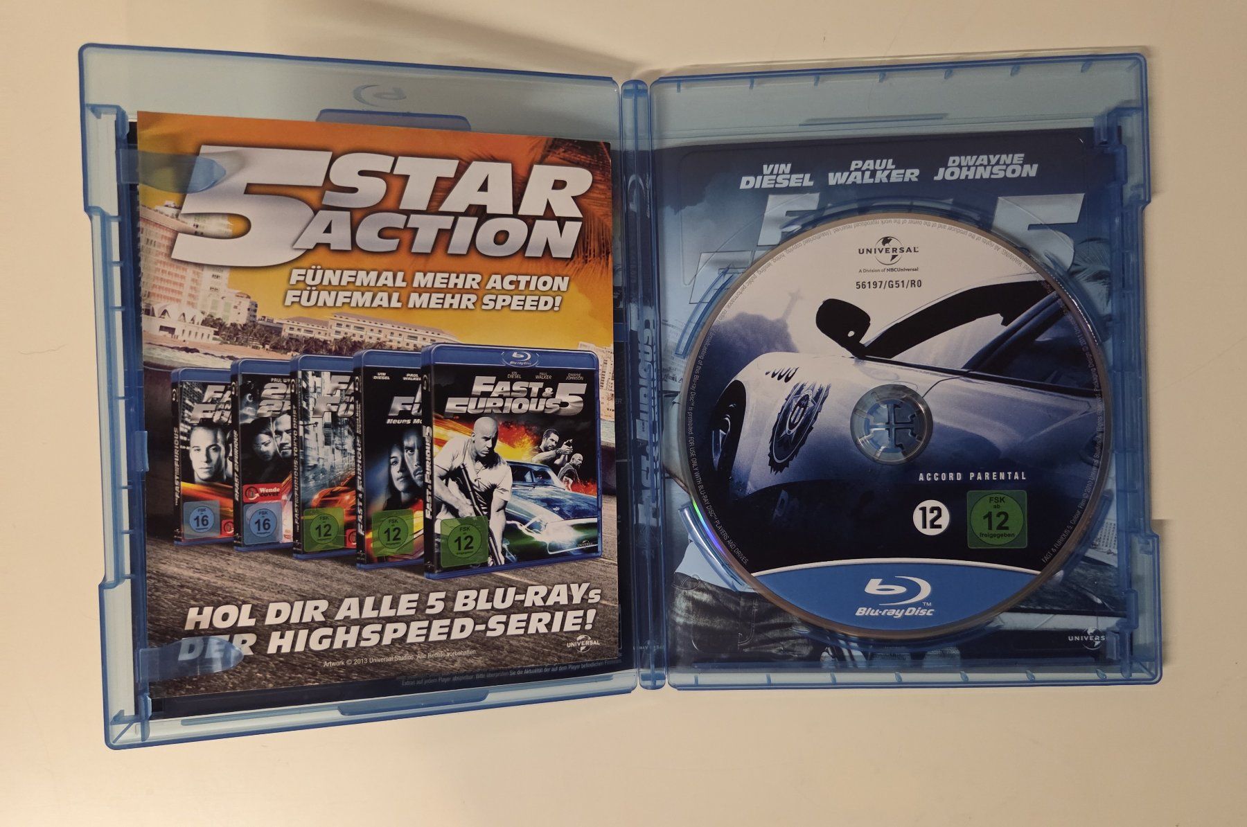Tutti i DVDs: Fast & Furious 5 (Blu-Ray) – Usato da Bottmingen venduto da Tomena0214 2