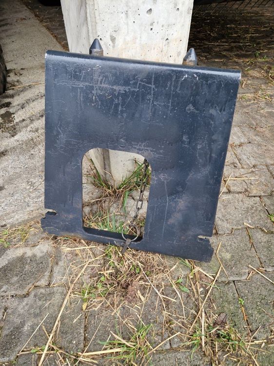 Mini Skid Steer Anbauplatte Mit 2 Receiver, Robuste Stahl