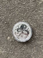1 OZ LUNAR 3 III YEAR OF THE DRAGON 2024 SILBER UNZE Drachen