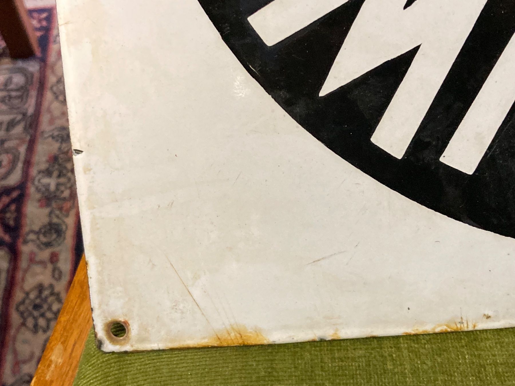 Insegne: Email Schild Kolonial E.G. aus Räumung – Usato da Bern venduto da Jwpm66 3