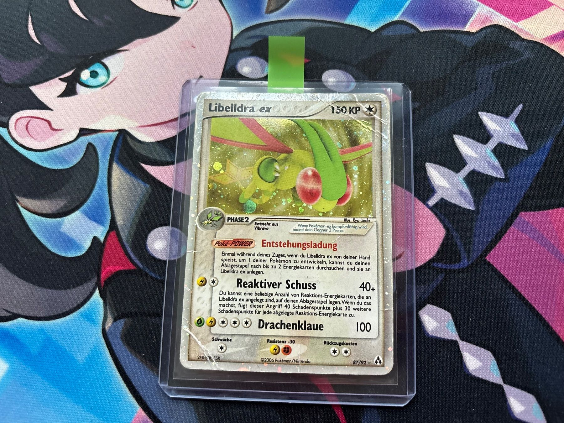Pokémon Sammelbilder & Trading cards: 2006 POKEMON Libelldra/ Flygon EX Legend Maker 87 – Gebraucht aus Wilen (Sarnen) von Seeungeheuer