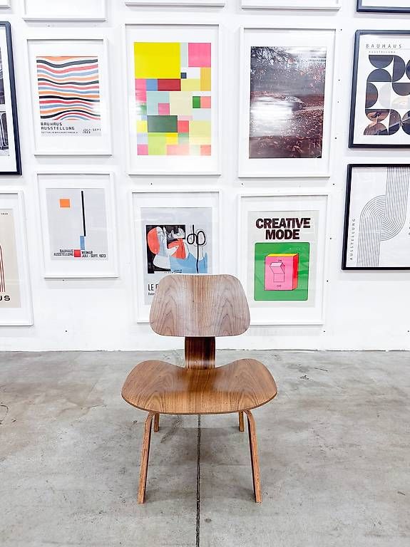 Sedie: Vitra Eames Plywood Replica Nussbaum – Usato da Basel venduto da used. 1