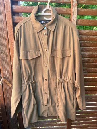 Veste légère Zara kaki, taille M -