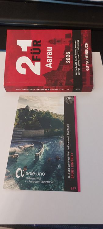 2 für 1 Aarau Sole Uno Wellness Rheinfelden (Neu (gemäss Beschreibung ...
