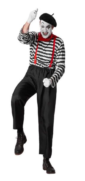 Costumi: Kostüm Clown Pantomine S – Nuovo e nell'imballaggio originale da Aarwangen venduto da to-hirschi