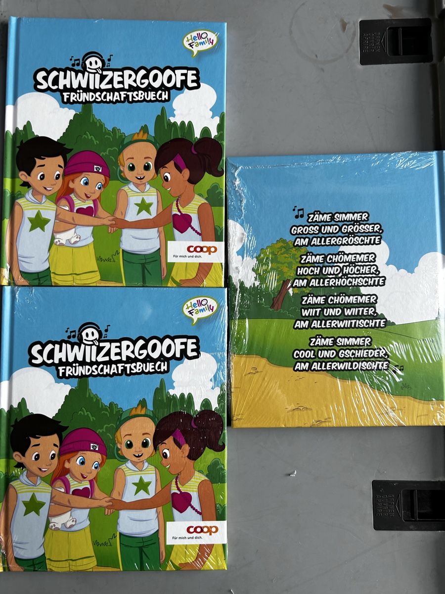 Album: Schwiizergoofe Freundschaftsbuch OVP – Nuovo e nell'imballaggio originale da Sarmenstorf venduto da ramoeneli