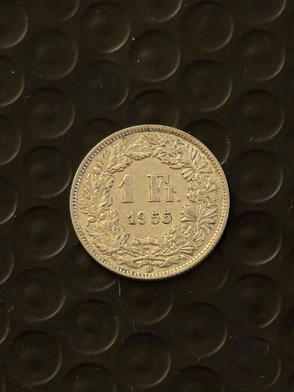 Tutti le monete: 1 Franken 1955  sehr Rar – Usato da Wallisellen venduto da SWISS_SILVER1
