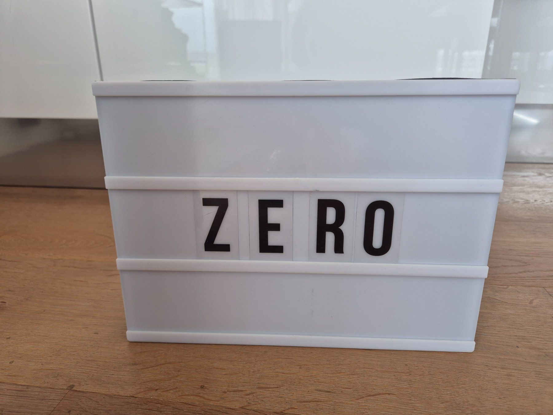 Lampade: LED Leuchtkasten mit Buchstaben / Zahlenset – Usato da Buchs ZH venduto da peti0713 1