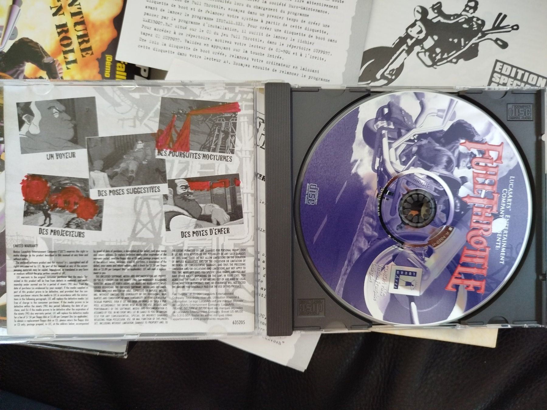 Jeux: Jeux mac Full Throttle – D'occasion à Vevey par Kurosawa99 1