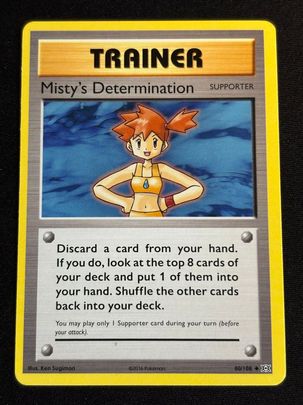 Pokémon Cartes à collectionner: Pokemon Misty's Determination - Evolutions 80/108 - English – D'occasion à Bern par Big_GS