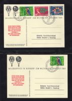 R2168  /  Carte postale vol en ballons illustrées
