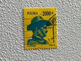 Polen Briefmarke