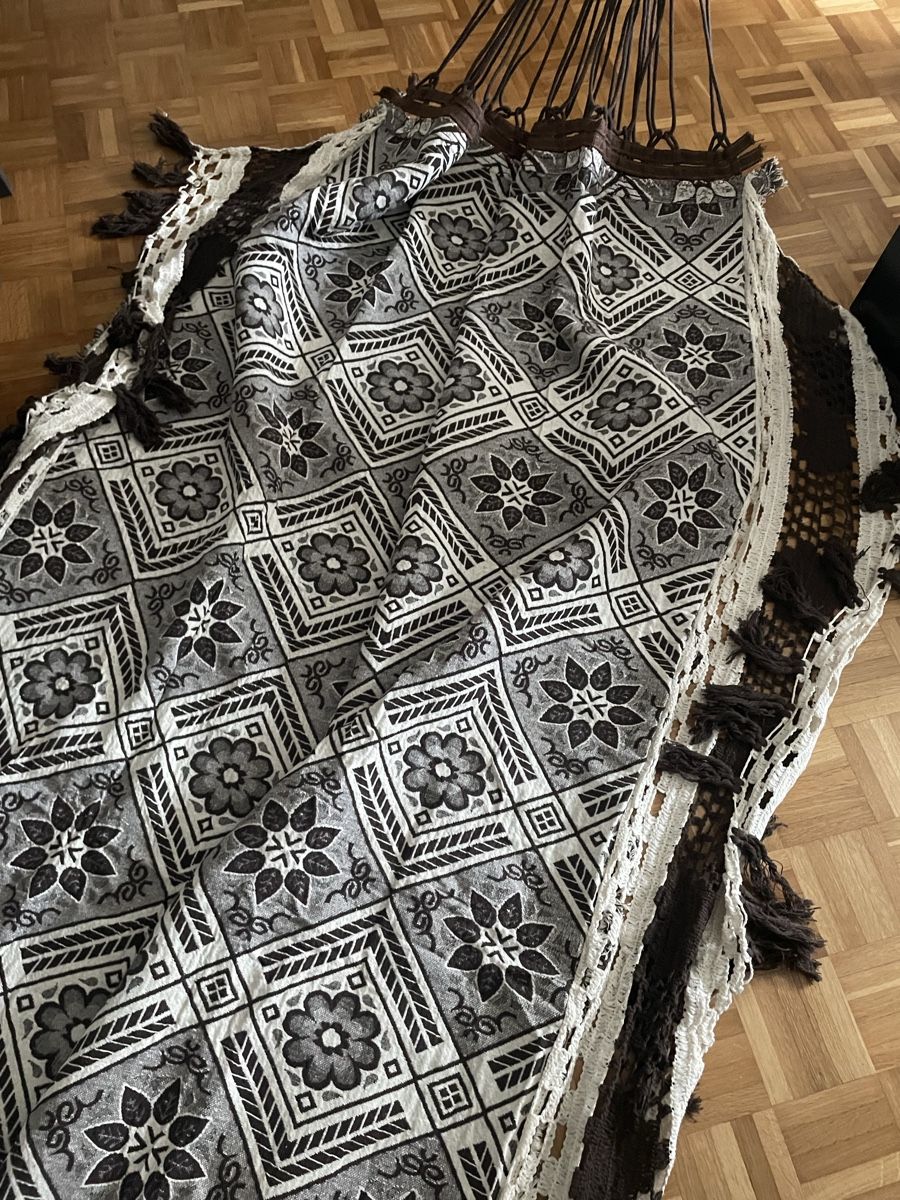 Amache: Hängematte Baumwolle braun gemustert – Nuovo (secondo la descrizione) da Riehen venduto da Sandrita08 1
