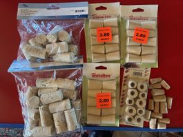 Korken-Set Glorex Metaltex Flaschenkorken neu verpackt