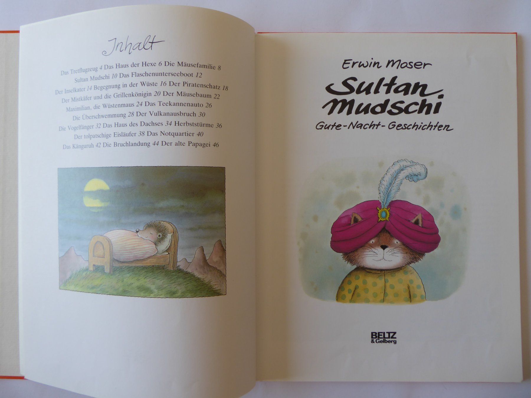 Libri: Kinderbuch Sultan Mudschi, Erwin Moser, Beltz & Gelbert – Usato da Turbenthal venduto da Panau 1