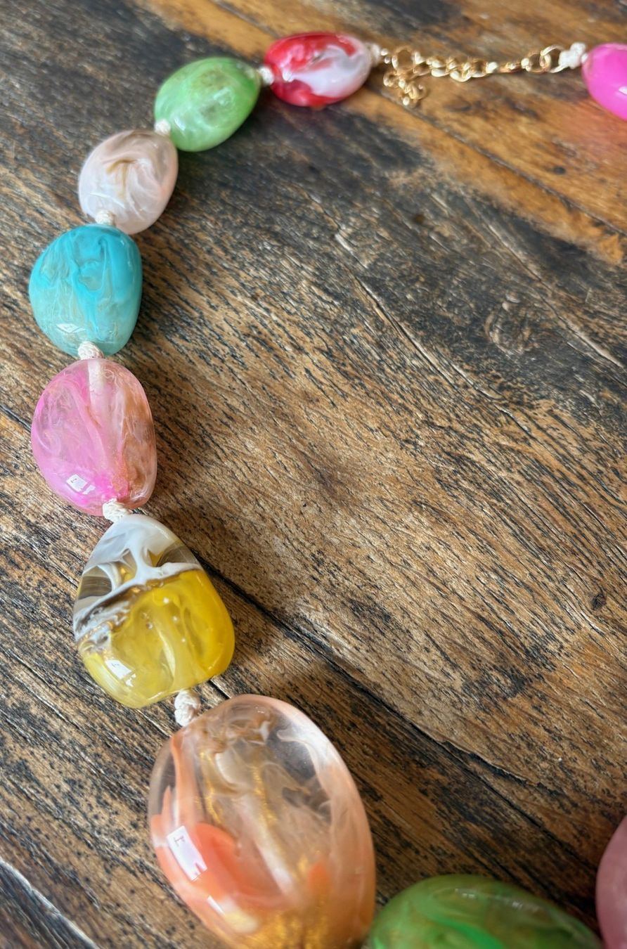 Ketten: Collier avec perles en verre – Neu und originalverpackt aus Locarno von DBSiesta 3