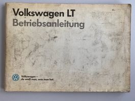 VW LT Betriebsanleitung (1987)