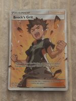 Pokémon Karte Brock's Grit 172/181 gebrauchter Zustand