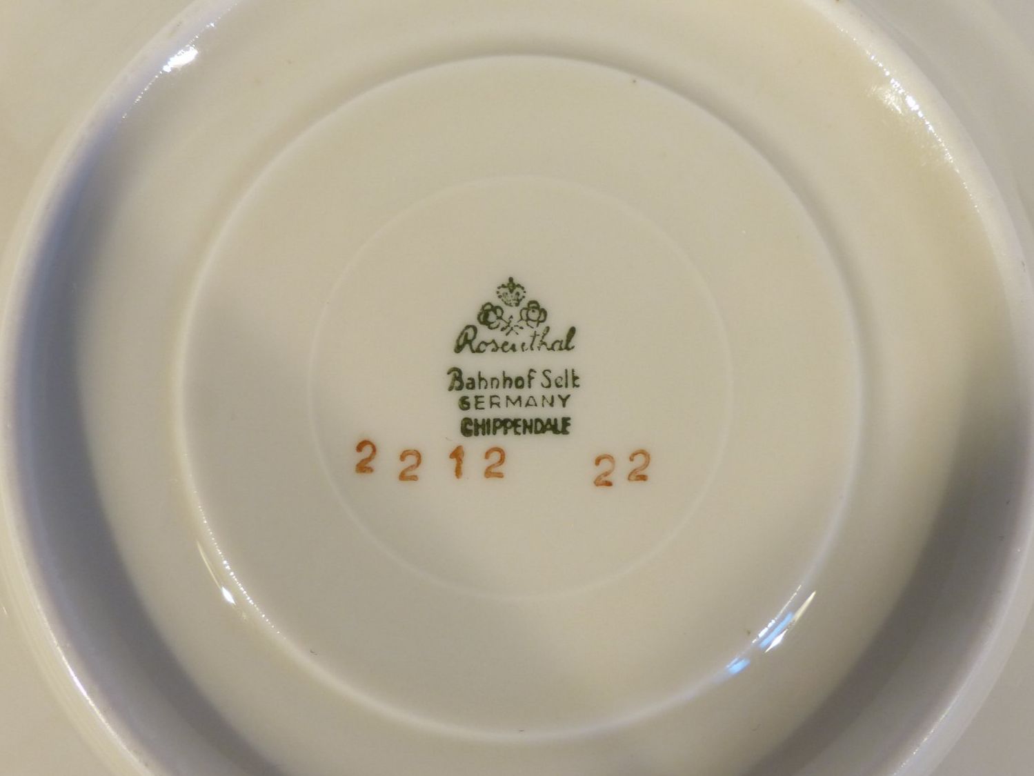Rosenthal Set di piatti: antikes Rosenthal cippendale Frühstück Set – Nuovo (secondo la descrizione) da Zürich venduto da botschinski 7