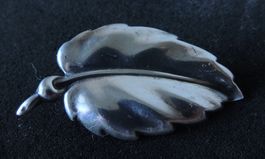 Silber 800 Foulard Clip Krawattennadel