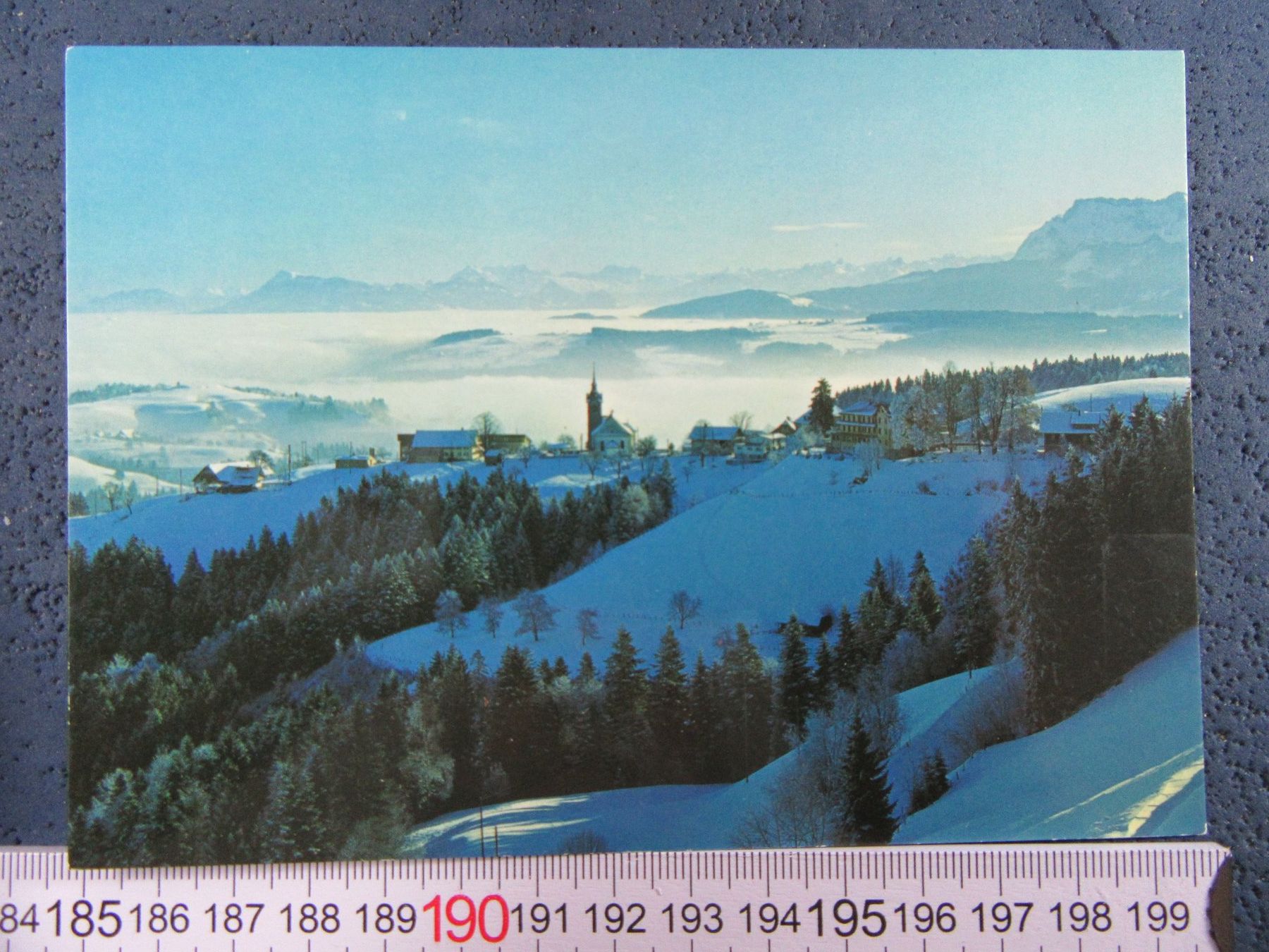 Cartoline postali: MENZBERG LU AK SCHNEE – Nuovo (secondo la descrizione) da Ettingen venduto da Hausi4711