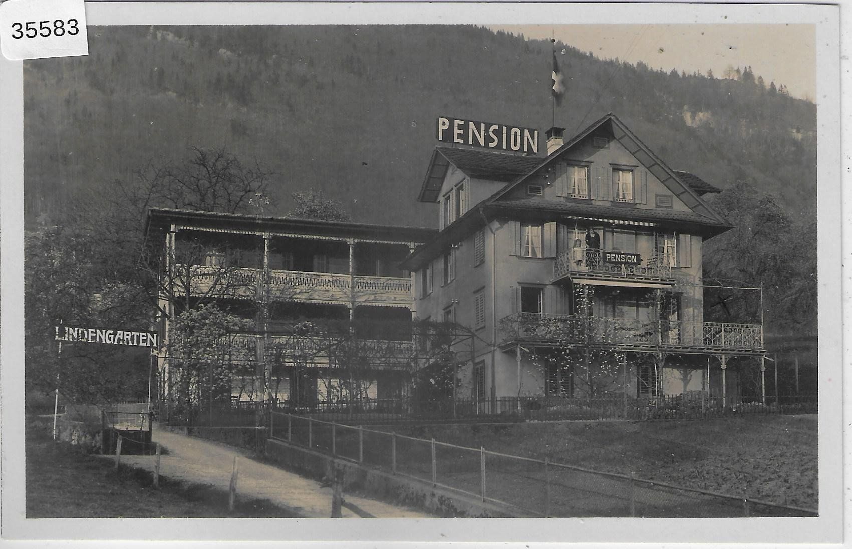 Cartes postales: Weggis - Pension Lindengarten – D'occasion à Ettingen par Kartenplanet