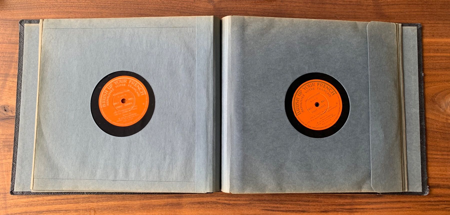 Dischi in vinile: Linguaphone Schellackplatten Sprachkurs Französisch – Usato da Opfikon venduto da BananaGio01 9