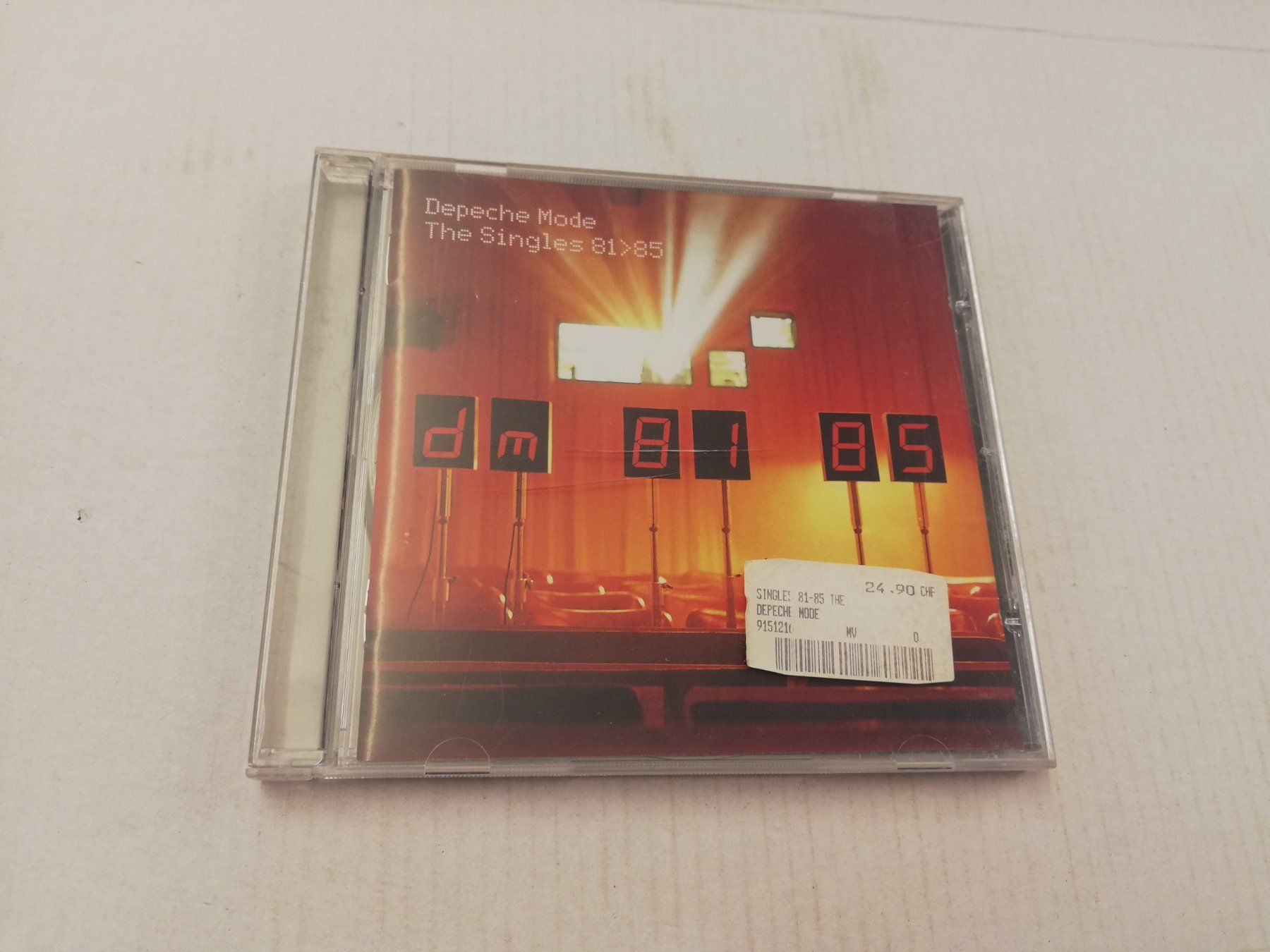 CDs: DEPECHE MODE - THE SINGLES 81>85 – D'occasion à Bern par Vinylsound.ch