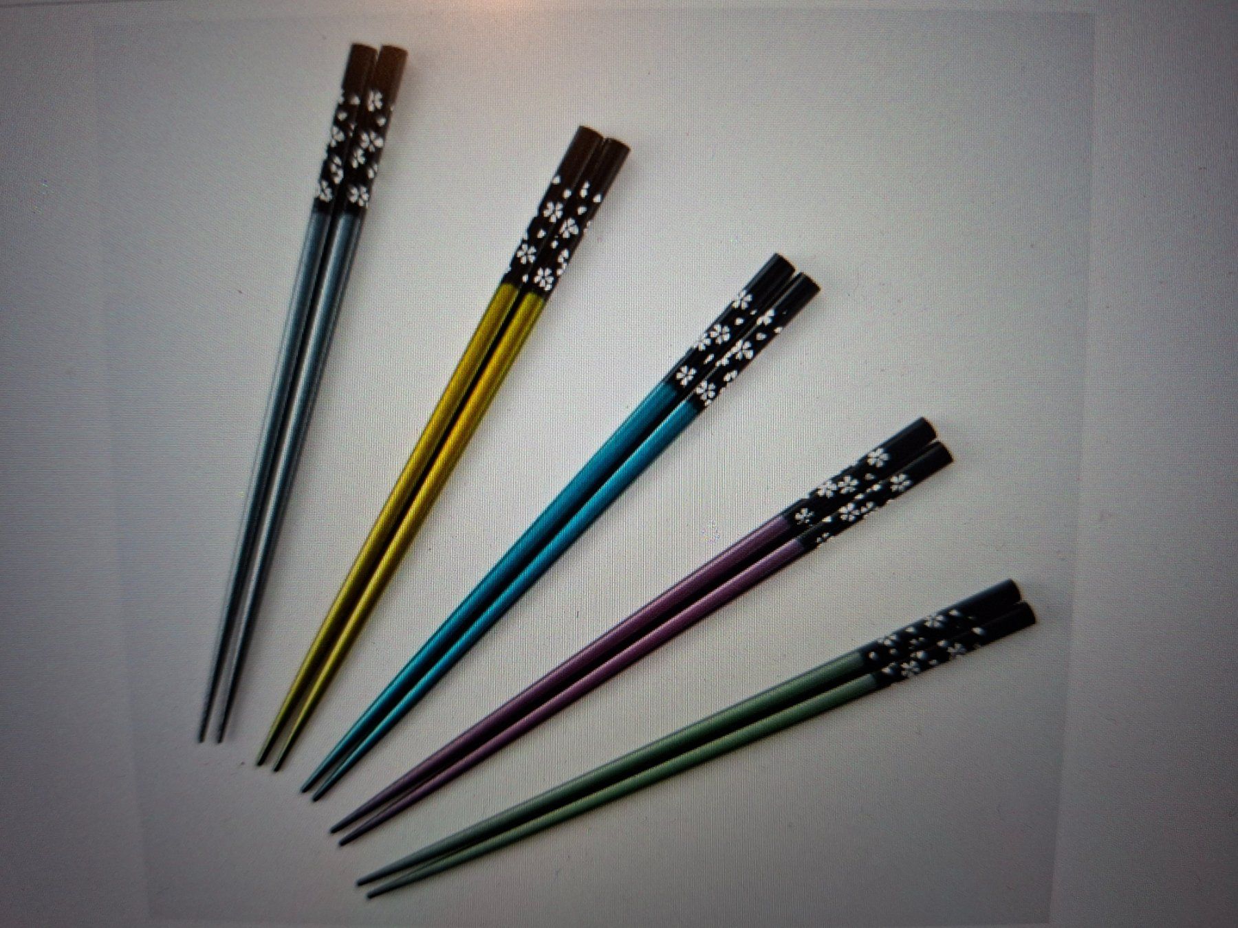 Bestecksets: Made in Japan lacquerware CHOPSTICKS set/Stäbchen/Sakura! – Neu (gemäss Beschreibung) aus Goldach von mamakotzi 8