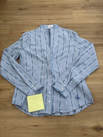 Efbe Edelweiss  Bluse  Kelchkragen Damen S