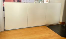 Modernes Hochglanz Sideboard Weiss – 182 × 45 × 75,5 cm