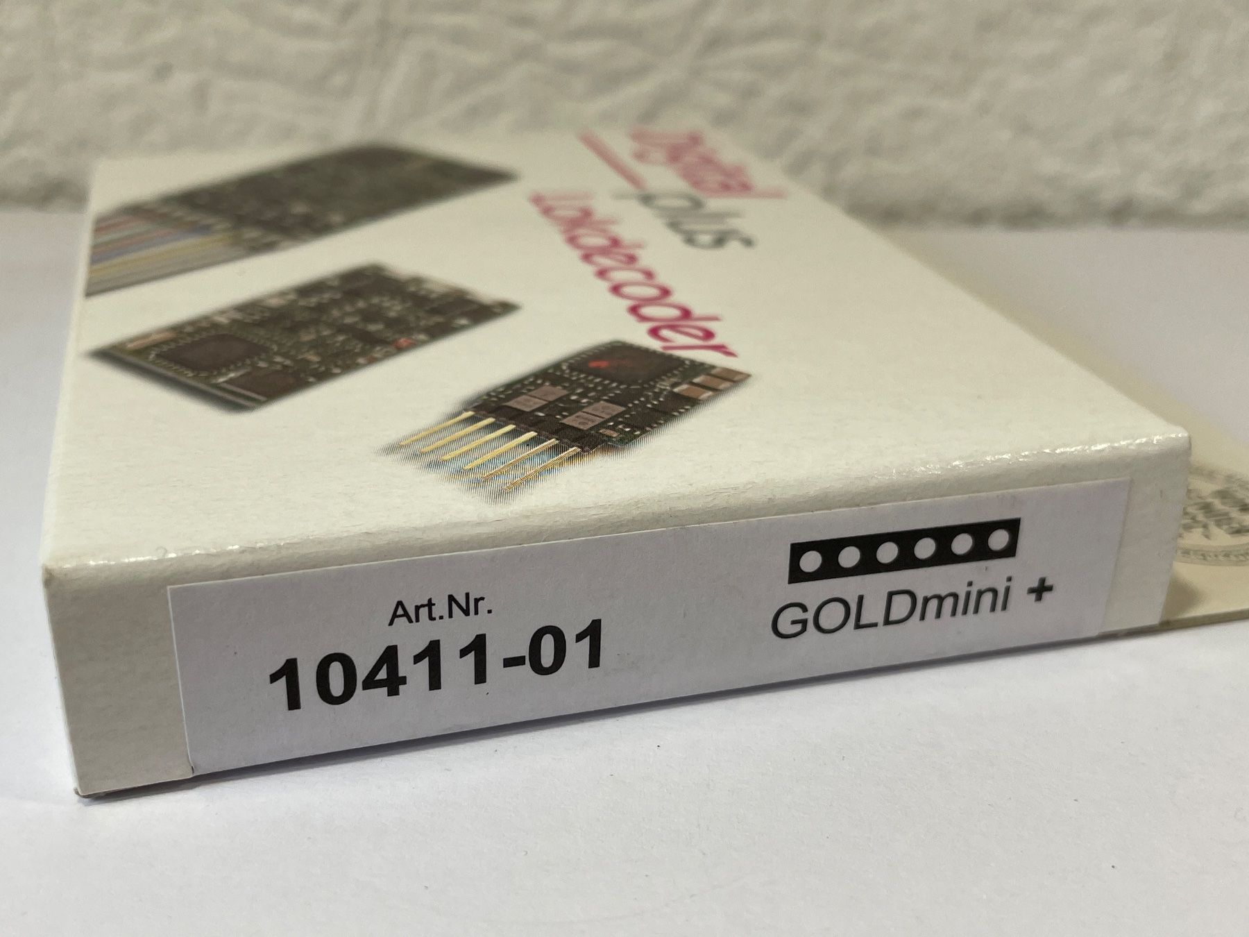 Lenz Modellini di ferrovie: LENZ Digital Plus Lokdecoder 10411-01, GOLDmini +, NEU – Nuovo e nell'imballaggio originale da Wilderswil venduto da Modellbahn-Shop-Moll 1