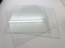 3x Glasplatten, 30x30cm, ideal für Bastelprojekte!