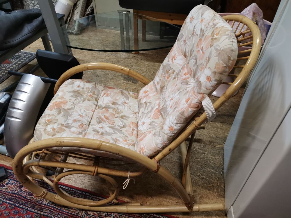 Schaukelstuhl Rattan X2 Kaufen auf Ricardo