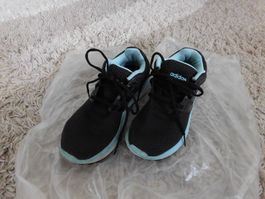 addidas Ladies Sneaker  Black×light blue !