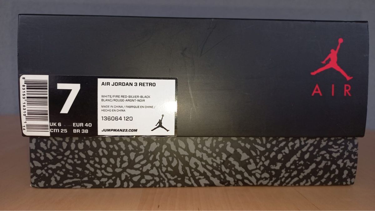 Jordan Scarpe da uomo: Air Jordan 3 – Nuovo (secondo la descrizione) da Kaiseraugst venduto da RJ03 5