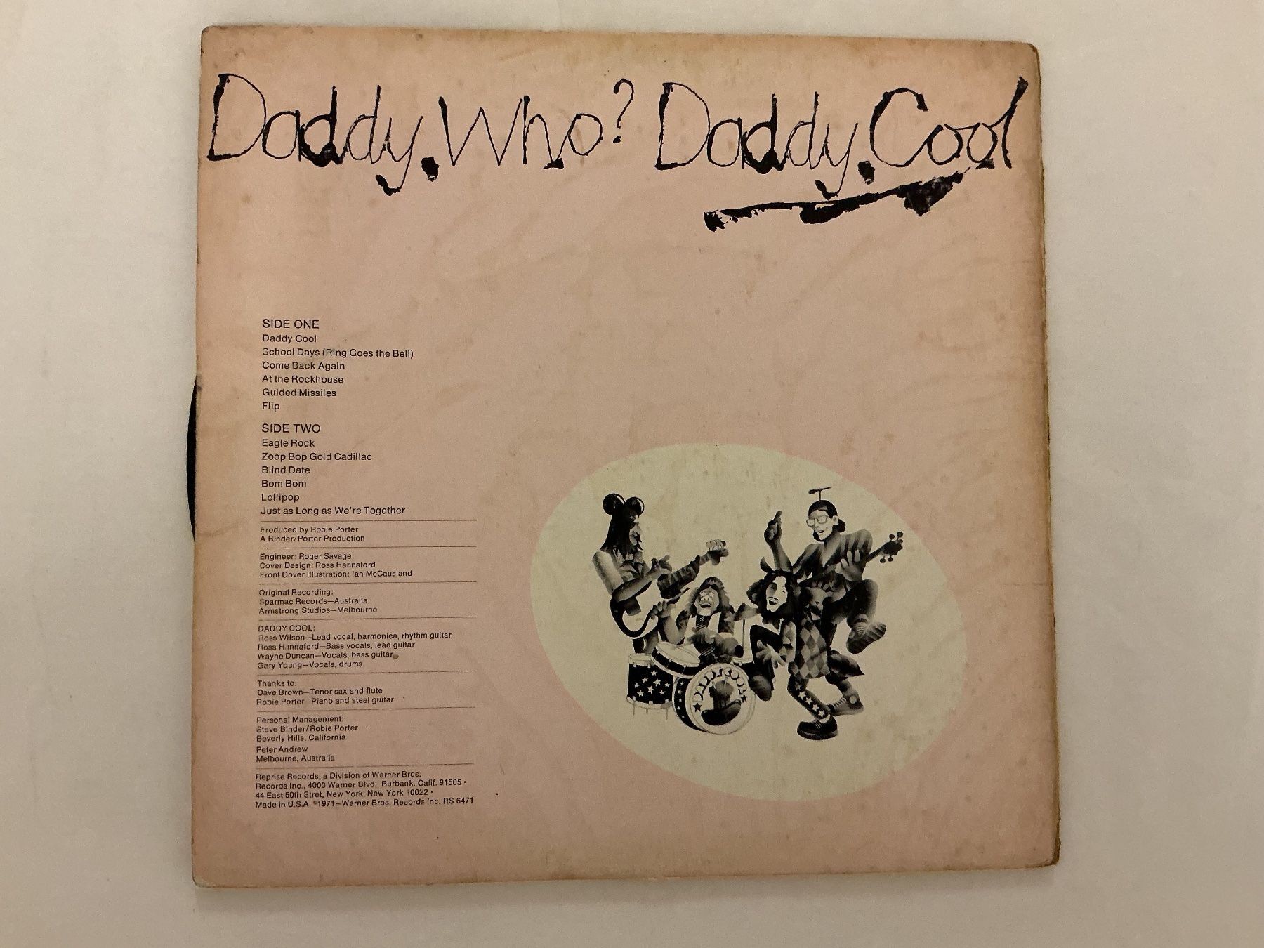 Dischi in vinile: Daddy Cool! LP - Daddy Who VG+ – Usato da Winterthur venduto da Tumko_7_Vinyl 3