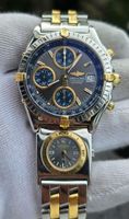 Montre Breitling Chronomat Dual Time ,18K Acier Or  Full set