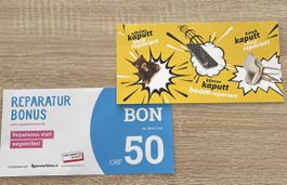Reparatur Bon im Wert von CHF 50.-