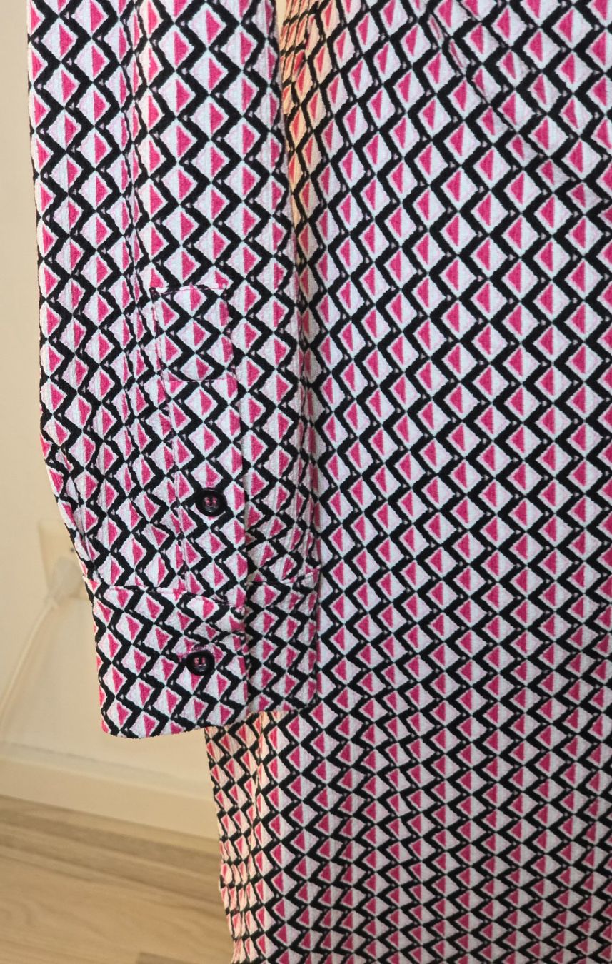Vestiti: S 34/36 COSTES NL leichtes Basic Blusenkleid midi langarm – Nuovo (secondo la descrizione) da Dürnten venduto da Bachtelsurfer 4